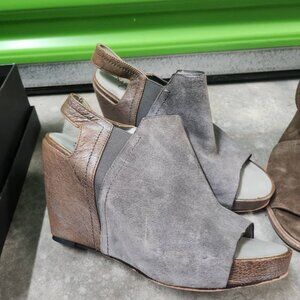 Naked Feet wedges/heels, size 8